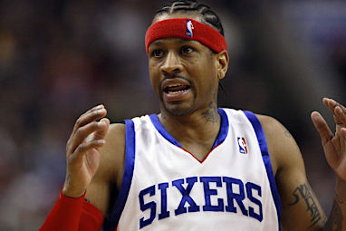 Former NBA star Allen Iverson squanderd all of his $230 million earnings. (AAP)