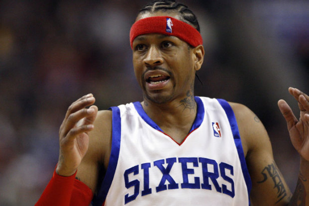 Former NBA star Allen Iverson squanderd all of his $230 million earnings. (AAP)