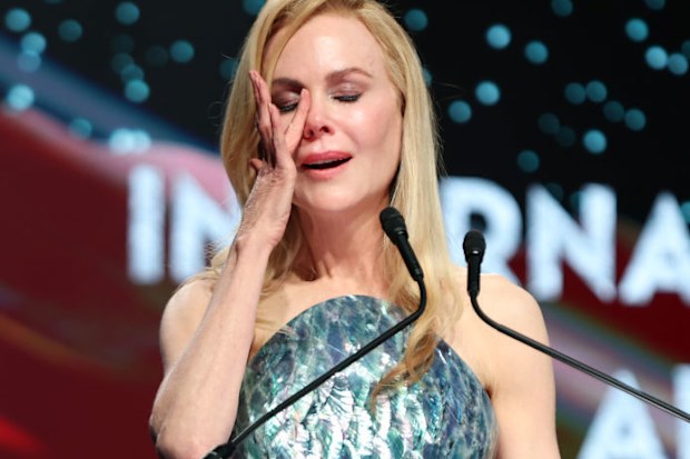 PALM SPRINGS, CALIFORNIA - JANUARY 03: Nicole Kidman accepts the International Star Award onstage during the 36th Annual Palm Springs International Film Awards at Palm Springs Convention Center on January 03, 2025 in Palm Springs, California.  (Photo by Matt Winkelmeyer/Getty Images for Palm Springs International Film Society)