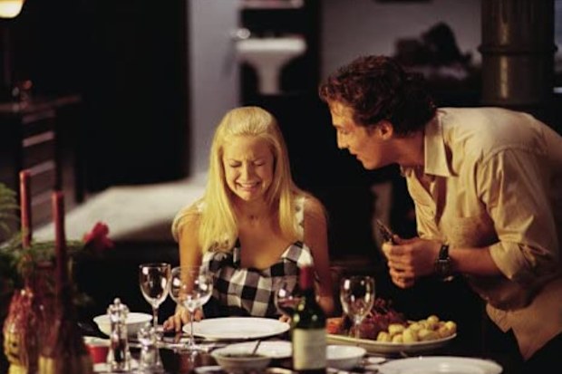 Kate Hudson and Matthew McConaughey in How to Lose a Guy in 10 Days.