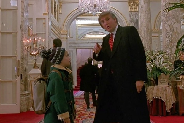 Donald Trump had a brief cameo in Home Alone 2.