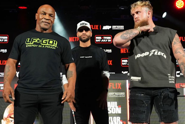 Mike Tyson V Jake Paul.