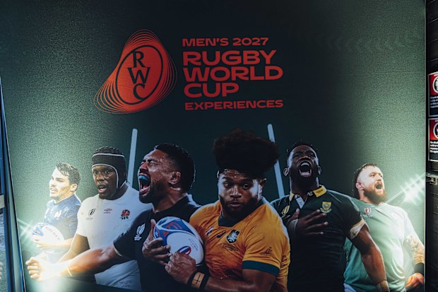 The Rugby World Cup Experiences 2027 event at Pier One.