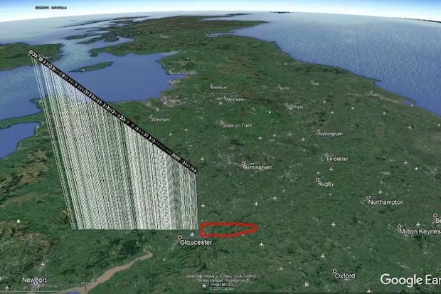 Google earth calculations