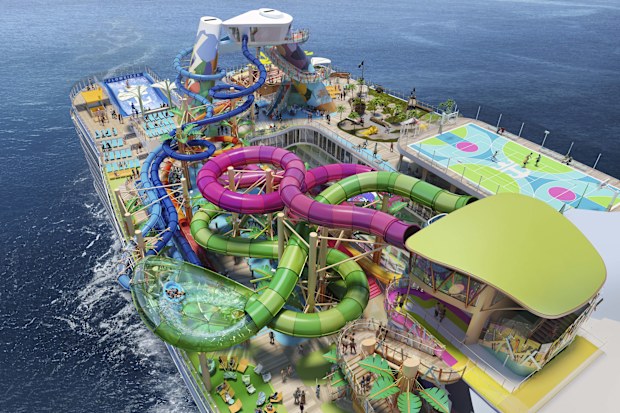 royal caribbean star of the seas waterpark