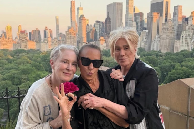 Donna Karan and Deborra-Lee Furness