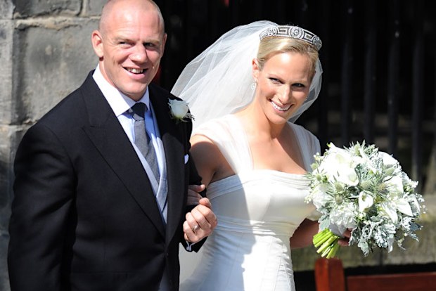 Mike Tindall and Zara Phillips 