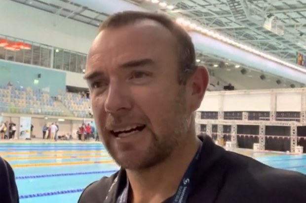 Australian swim coach Michael Palfrey.