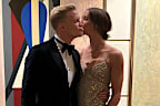 Cody Simpson and Emma McKeon at Myer event