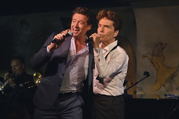 Hugh Jackman and Richard Marx 