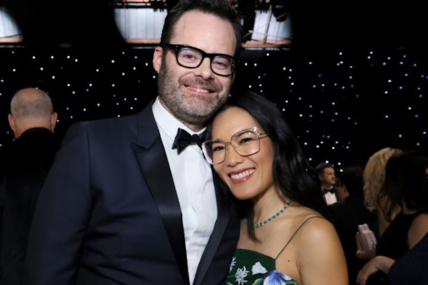 Bill Hader and Ali Wong 