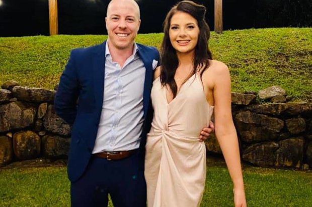 Rebecca Moffat felt a lump in her breast on Christmas Day