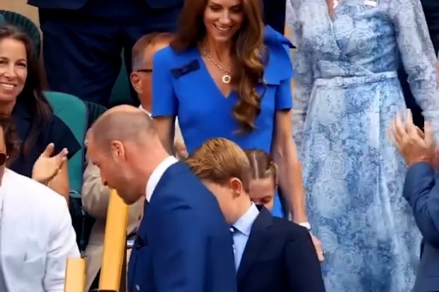 Matthew McConaughey wimbledon prince and princess of wales