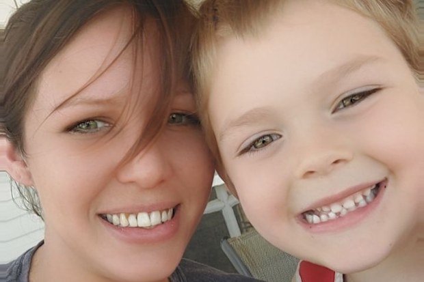 Renee with her son Theodore, who received multiple vital diagnoses through the Variety Flying Start program.