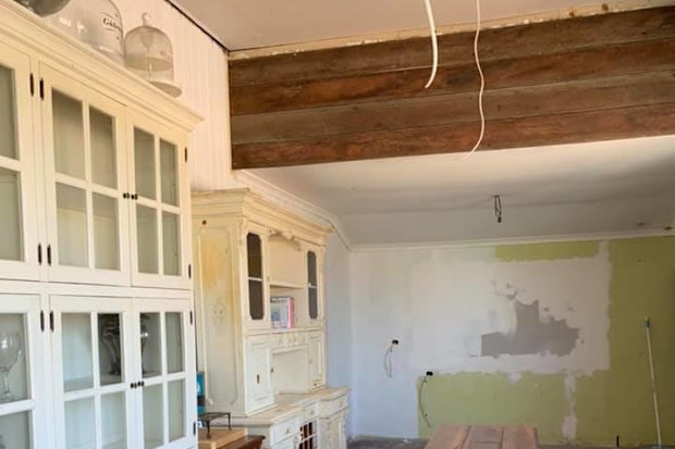 The Clarkes have spent much of the past 18 months renovating their new home.