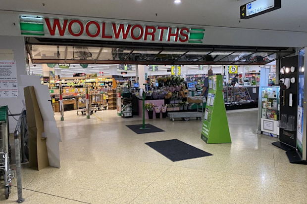 Woolworths shop front