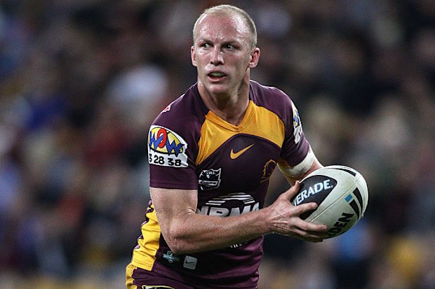 Darren Lockyer of the Brisbane Broncos.