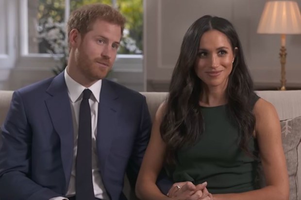 Prince Harry and Meghan Markle's engagement interview with Mishal Husain in November 2017.