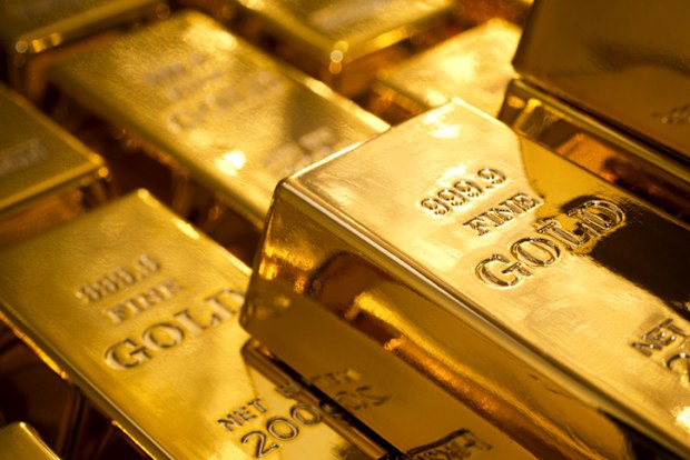 Gold ingots