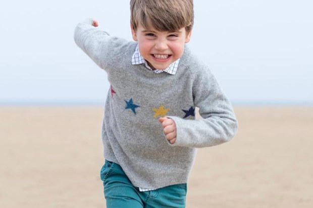 New photos of Prince Louis released on eve of royal's fourth birthday.