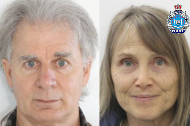 Missing Perth couple Ena Melville and Douglas Sims