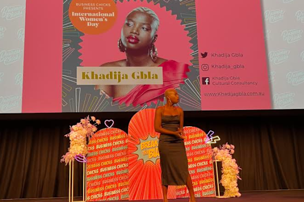 Khadija Gbla speaks on International Women's Day 2022