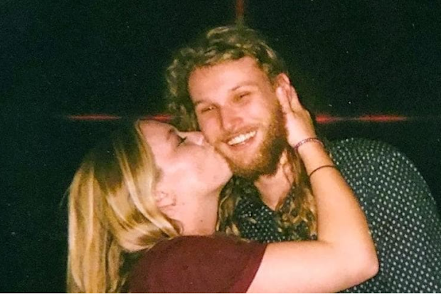 The couple met in Croatia two years ago.