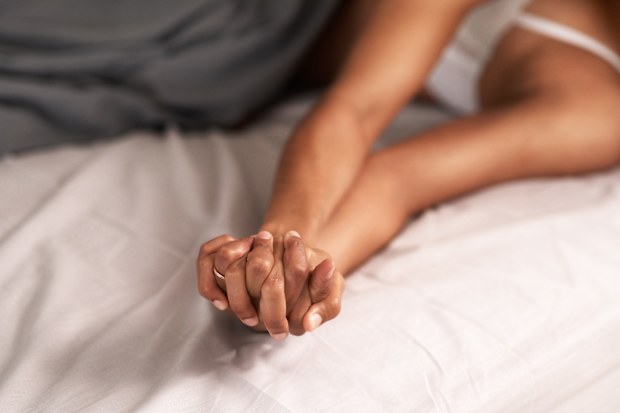 Couple in bed