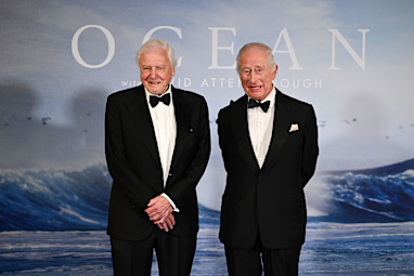 David Attenborough and King Charles III