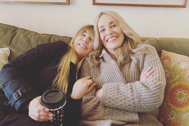 Sharon Stone plays Kaley Cuoco's mum on The Flight Attendant.