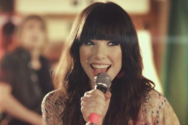 Carly Rae Jepsen stars in her Call Me Maybe music video.