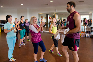 Many applauded Inglis when he finished the impromptu session. (AAP)
