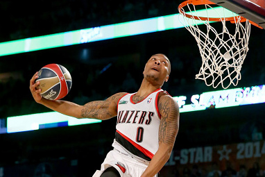 9. Portland Trail Blazers star Damian Lillard has a 10-year deal with adidas worth $100m