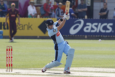 But has now scored six first class tons and last year averaged 76 in Sheffield Shield.