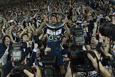 They beat Sydney FC 3-0 at AAMI Park.