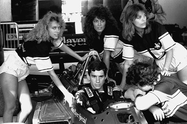 He spent three years at Lotus after moving for the 1985 season.