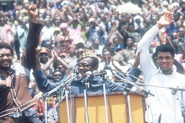 Zaire's president wanted the fight in his country for the publicity.