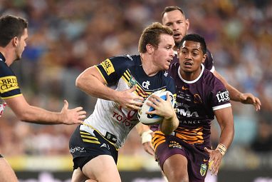 When Michael Morgan's unbelievable flick pass led to ... (AAP)