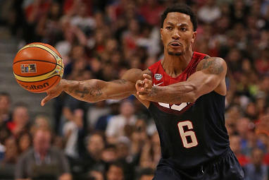 3. Derrick Rose has a 14-year deal with adidas worth $185m.