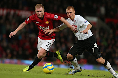 Paul Scholes (Manchester United), 1993–2013, 499 games, 107 goals.