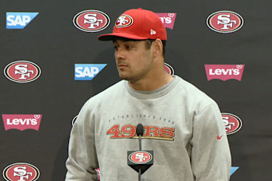 He was asked if his size was a concern when he first joined the squad.