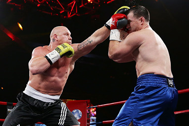 But then Gallen got caught by a good shot from Watts.
