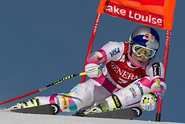 Vonn has been in training ahead of her comeback in Lake Louise, Alberta, Canada.