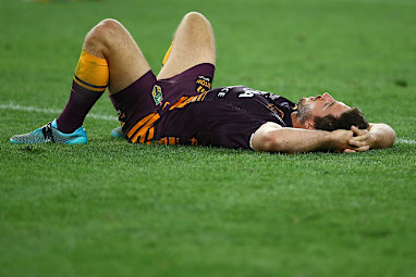 Ben Hunt dropped the kick off at the start of extra time. (Getty)