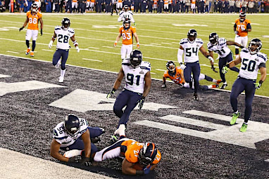 And is dived on by a Broncos player for the safety.