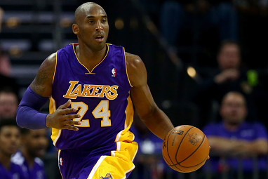 4. LA Lakers star Kobe Bryant earns $15m a year from Nike.