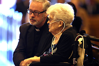 Bart's wife, Valmae, to whom he was married for 61 years.