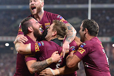 It was a bitter break for Queensland, who'd started with a try to Darius Boyd.