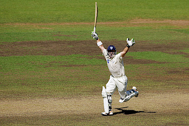 He scored his maiden ton in the 07/08 Shield final, the youngest ever to achieve the feat.