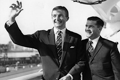<b>World cricket has lost one of its greatest icons after Richie Benaud died in his sleep on Thursday night.</b><br/><br/>The 84-year-old was one of the finest cricketers of his generation before he became the 'voice of cricket' after moving into the commentary booth.<br/><br/>The former Australia captain's commentary career has been winding down in recent years before he took a full hiatus after revealing he was battling skin cancer.<br/><br/>Benaud is survived by his wife Daphne, two sons and an everlasting legacy to the cricket world. <br/><br/>   <br/><br/><br/>